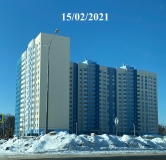 Ход строительства дома № 8, 12 квартал в Жилой район Волгарь -