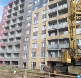 Ход строительства дома 8 в ЖК Радужный-2 -