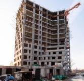 Ход строительства дома 1 в ЖК Оригана -