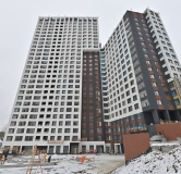 Ход строительства дома 1 в ЖК Новый Виз -