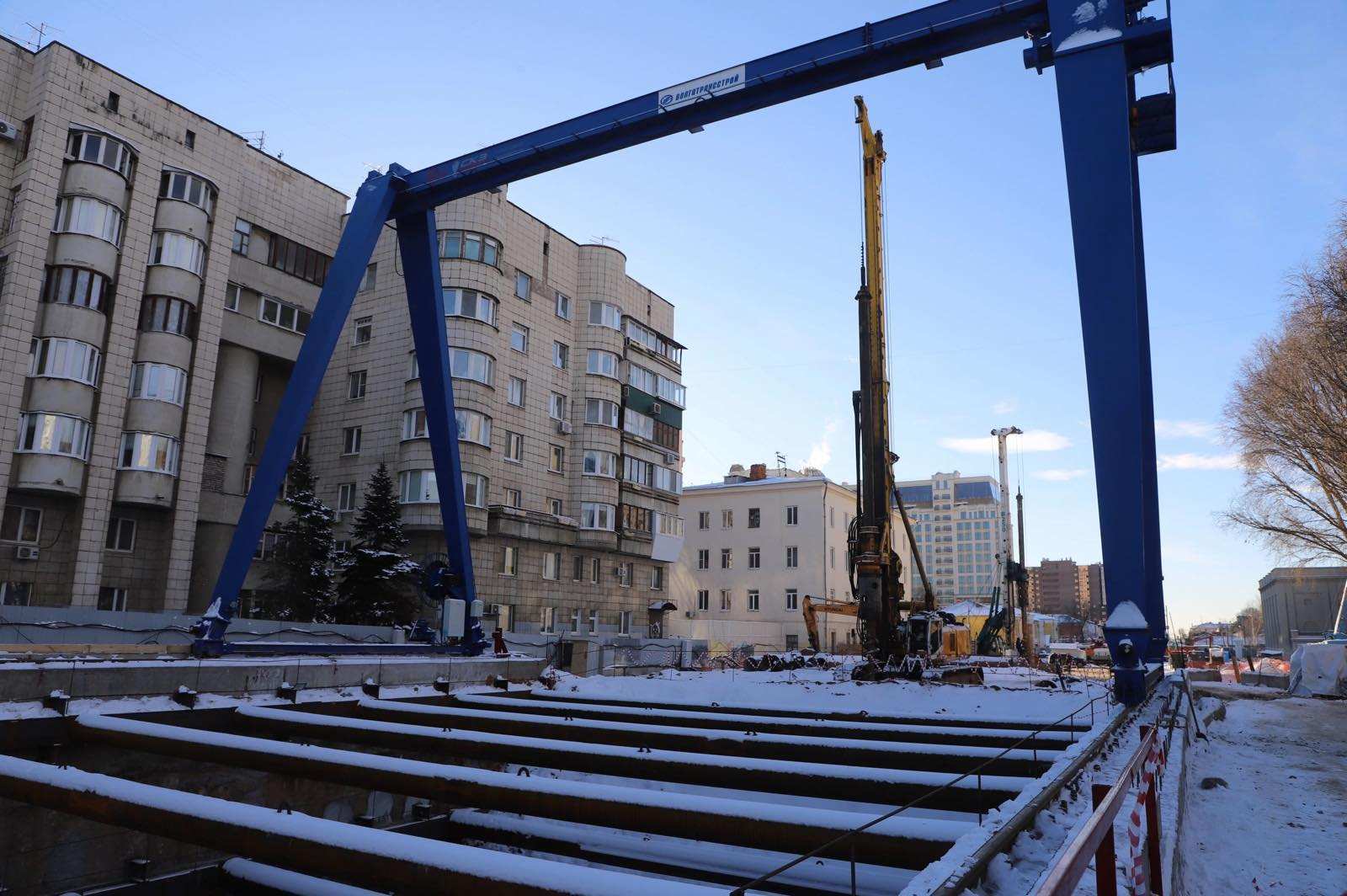 3,6 млрд рублей направят на продолжение строительства метро в Самаре. в  августе 2023