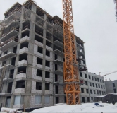 Ход строительства дома 5 в ЖК Династия -