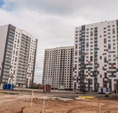 Ход строительства дома секция Г в ЖК Новая Дема -