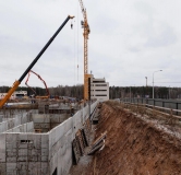 Ход строительства дома 55а, 1.2 этап в ЖК Грин Парк. Новые кварталы -