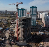 Ход строительства дома 1, корпус 3 в ЖК Серебряный -