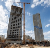 Ход строительства дома 2 в ЖК Динамика -
