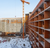 Ход строительства дома литер 12 в ЖК Мечтателей -