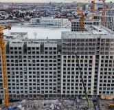 Ход строительства дома Инновационный (ГП-24) в Микрорайон Домашний -