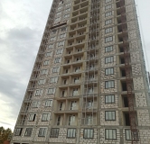 Ход строительства дома блок А в ЖК Матур-НК -