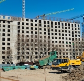 Ход строительства дома Литер 5.2 в ЖК Патрики -