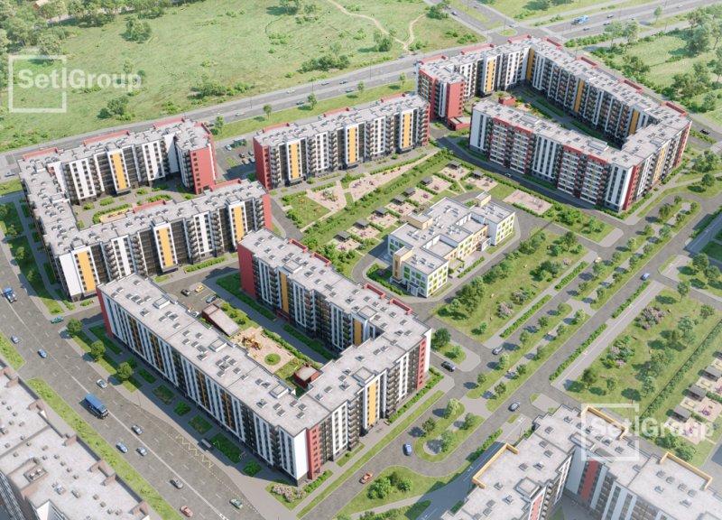 Дом 9 к1 стр1 в ЖК Солнечный Город - фото 1