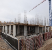 Ход строительства дома 4, Ж1.2 в ЖК Васильевский остров -