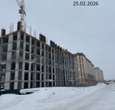 Ход строительства дома 3 в ЖК Живи -