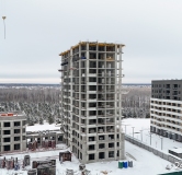 Ход строительства дома № 2, корпус 1, этап 3.1 в ЖК Скандиа. Квартал в Комарово Парк -