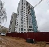 Ход строительства дома 1 в ЖК Крылья -