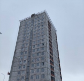 Ход строительства дома секция 1 в ЖК Гармония -