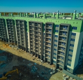 Ход строительства дома 6 в ЖК Шишкин -