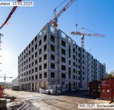 Ход строительства дома 3А.2 в ЖК ЛСР.Большая Охта -