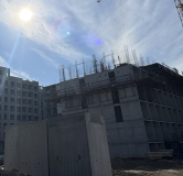 Ход строительства дома 1 (ГП-2) в ЖК Эпитеты -