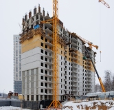 Ход строительства дома № 2, корпус 21 в ЖК Горизонт -