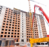 Ход строительства дома литер 5, секции Д,Е,Ж,З в ЖК Новатор -