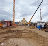 Ход строительства дома 33б.1 в ЖК Начало -