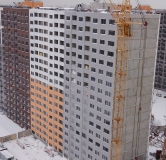 Ход строительства дома № 107, 2 секция в ЖК Боровое -