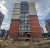 Ход строительства дома № 40У-4.1 в ЖК Вишневый сад -