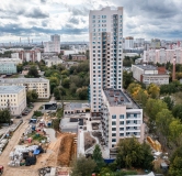 Ход строительства дома 2 в ЖК Доминанта -