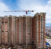 Ход строительства дома Литер 1 в ЖК Облака (Новороссийск) -