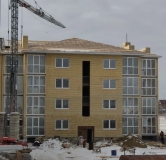 Ход строительства дома № 1/5 в ЖК Кубанская усадьба -