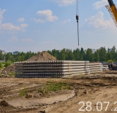 Ход строительства дома 16 в ЖК Форсо -