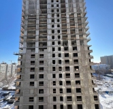 Ход строительства дома 23 в ЖК Северное Сияние -