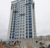 Ход строительства дома 1 этап, секция 2 в ЖК Гармония -