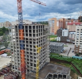 Ход строительства дома 2 в ЖК Wellart City -