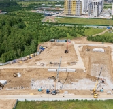 Ход строительства дома 25, корпус 1 в ЖК Хито -