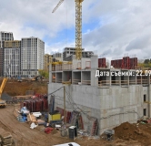 Ход строительства дома 3 в ЖК ОК: Премиум -