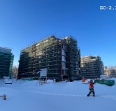 Ход строительства дома 76, корпус 3 в ЖК Заман -