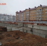 Ход строительства дома 5, секция 1,2 в ЖК Дом на Зайлалова -