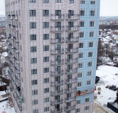 Ход строительства дома 27 в ЖК Академия -