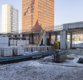 Ход строительства дома 1 в ЖК Атлас Юник -