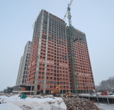 Ход строительства дома 6 в ЖК Открытие -