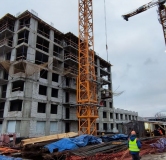Ход строительства дома 5 в ЖК Династия -