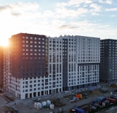 Ход строительства дома № 199, корпус 10 (Форум) в ЖК Юнион -