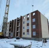 Ход строительства дома 38Б в ЖД По ул. Степана Разина -