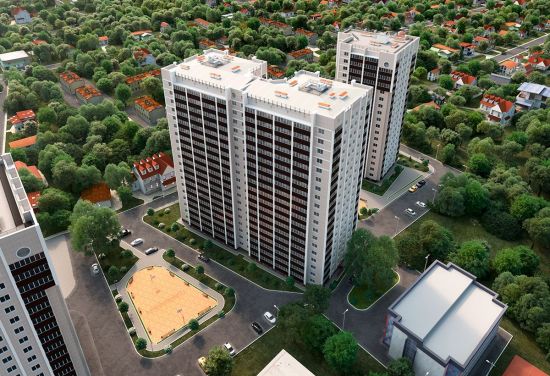 Дом Литер 1 в ЖК Арена Парк