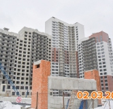 Ход строительства дома позиция 5,5а,5б в ЖК Современник -