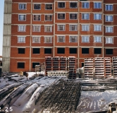 Ход строительства дома литер 25 в ЖК Ривер -