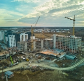 Ход строительства дома 14 в ЖК Город L-Town -