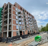 Ход строительства дома 76, корпус 5 в ЖК Заман -